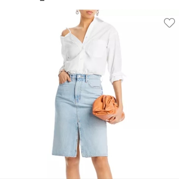 Derek Lam Dresses & Skirts - Derek Lam Medium Wash Casual Midi Skirt Size 28!